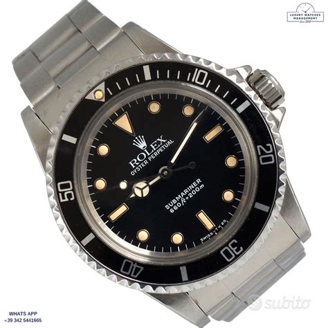 subito.it rolex submarine|rolex submariner stampata.